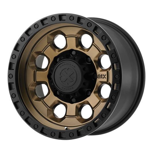 ATX Series AX201 18X9 0 6X139.7/6X5.5 Matte Bronze With Black Lip