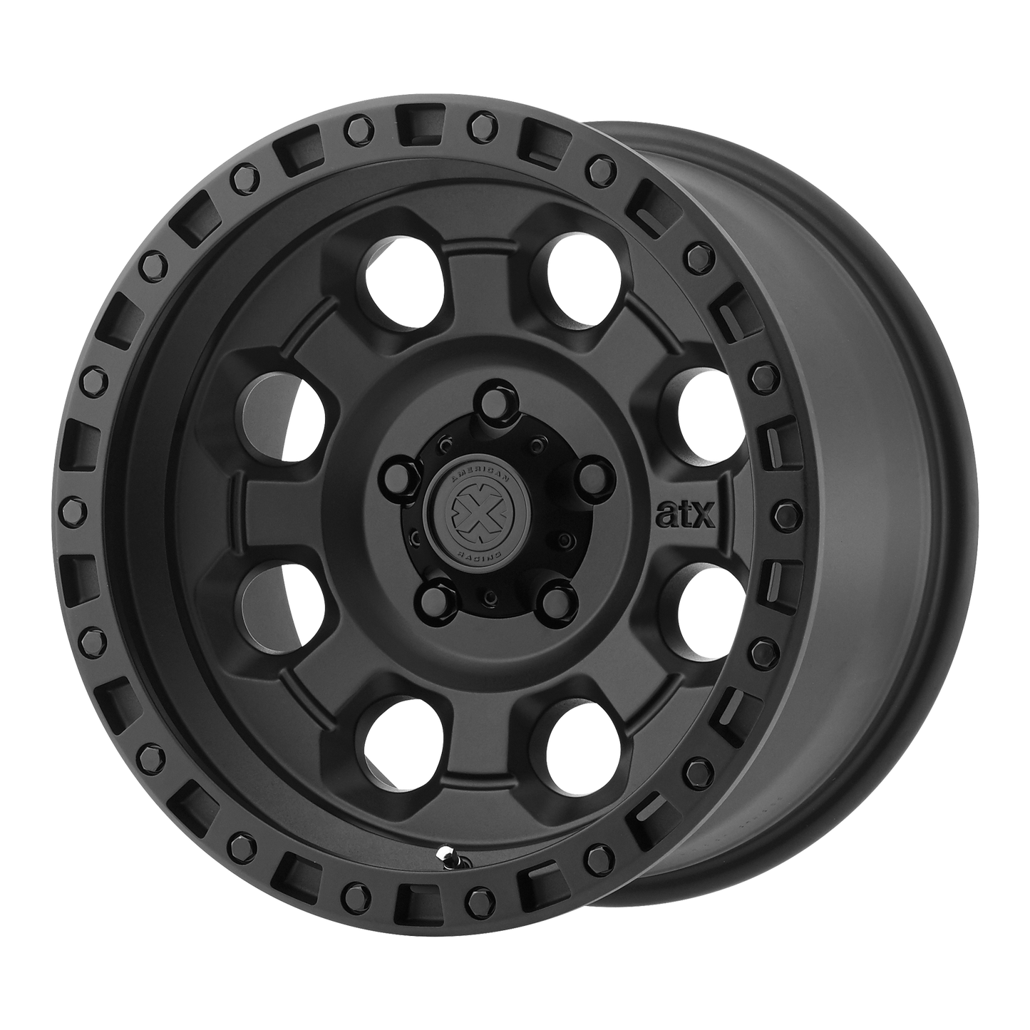 ATX Series AX201 16X8 0 8X170/8X6.7 Cast Iron Black