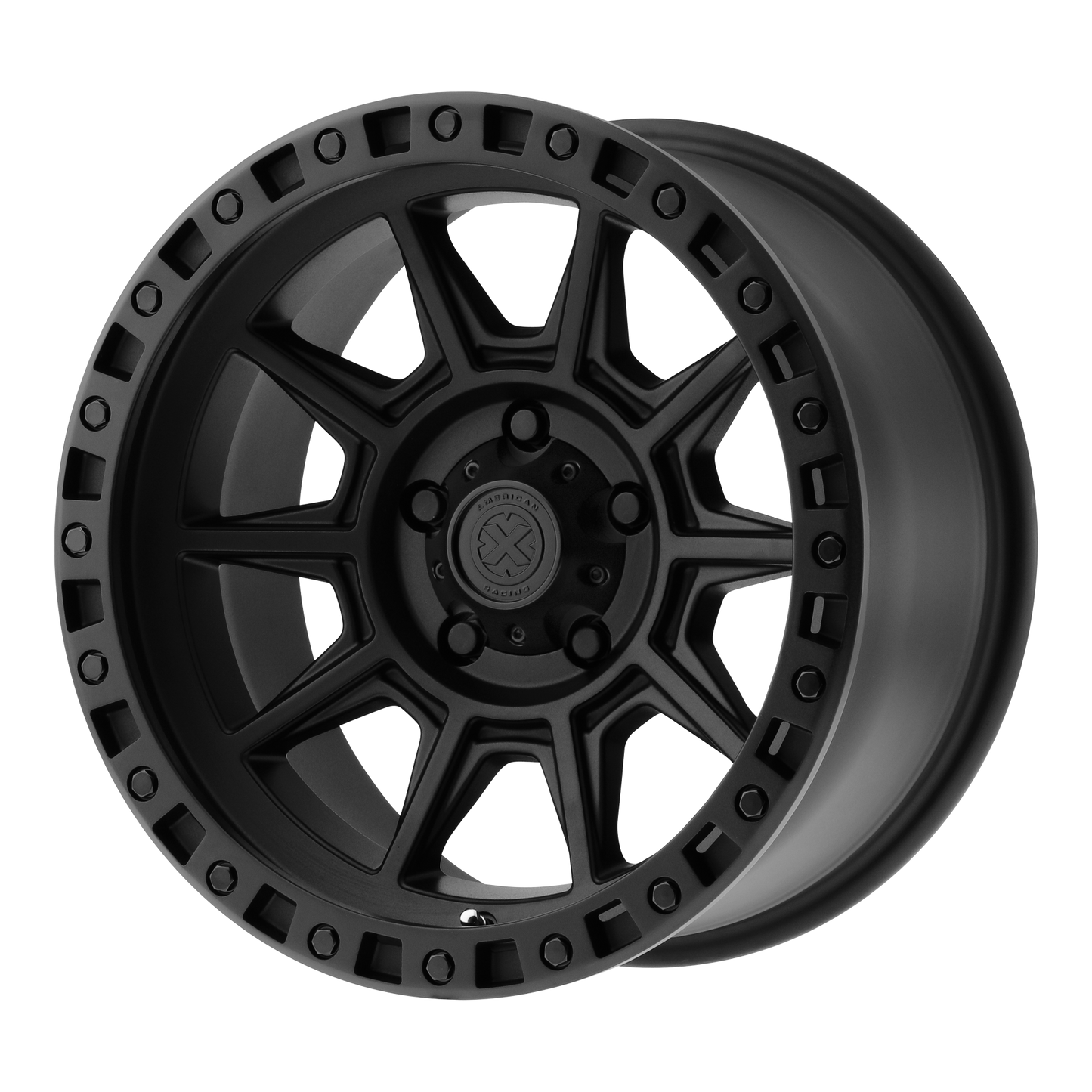ATX Series AX202 18X9 0 6X139.7/6X5.5 Cast Iron Black
