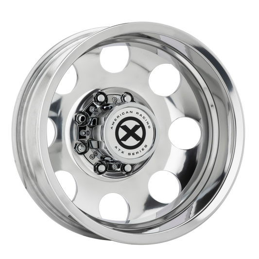 ATX Series AX204 BAJA DUALLY 16X6 -134 8X165.1/8X6.5 Polished - Rear