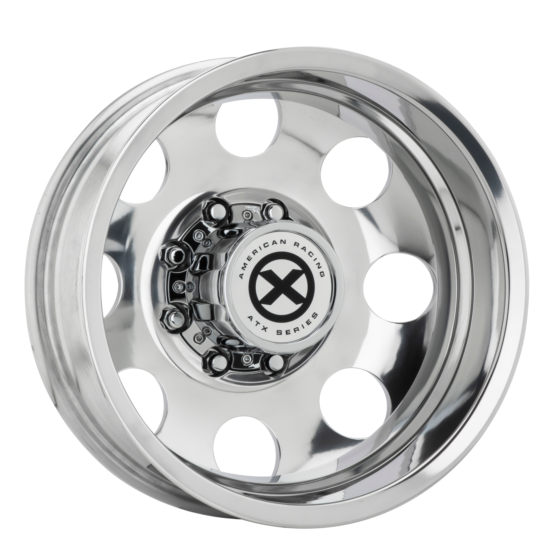 ATX Series AX204 BAJA DUALLY 16X6 -134 8X170/8X6.7 Polished - Rear