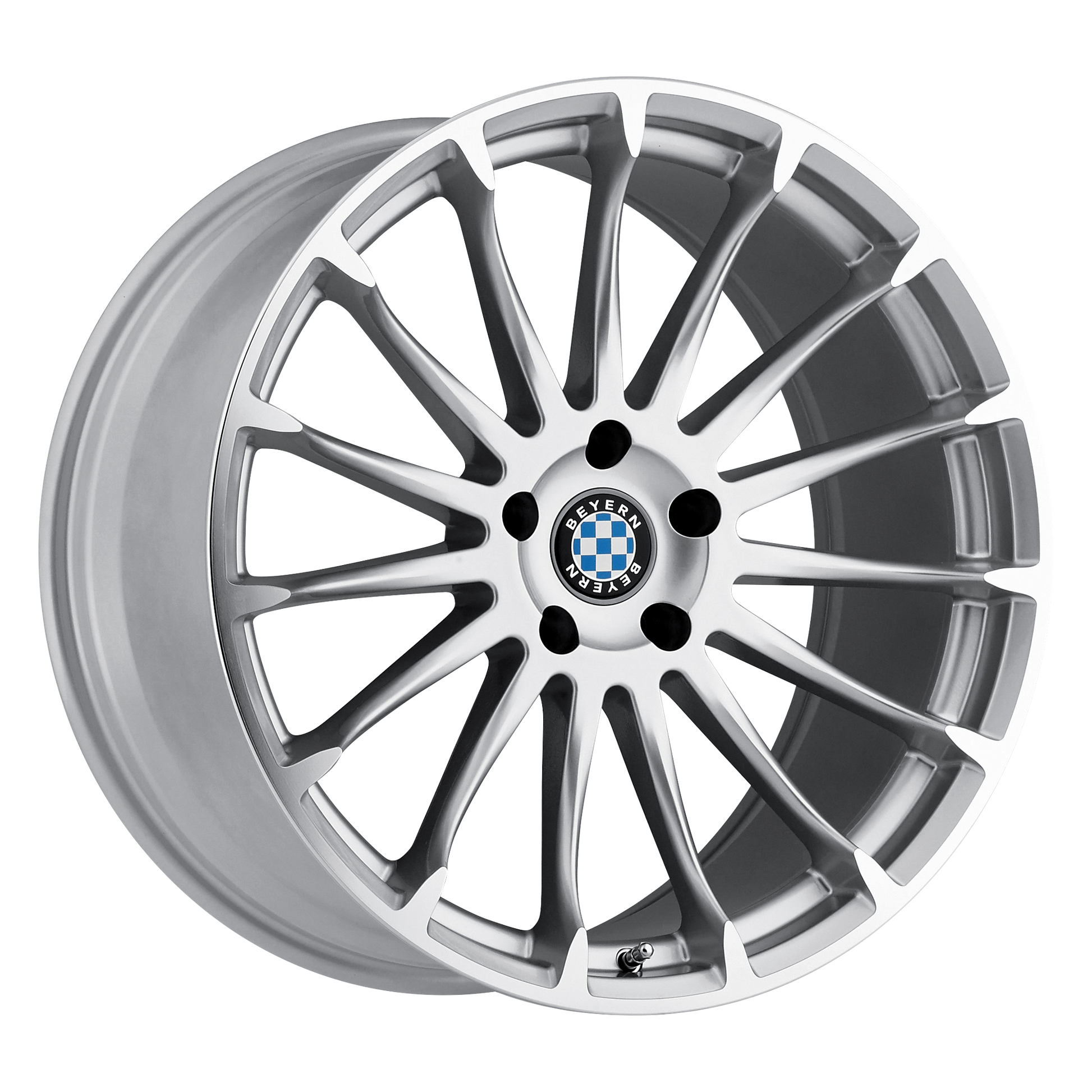 Beyern AVIATIC 20X10 35 5X120/5X4.72 SILVER W/ MIRROR CUT FACE