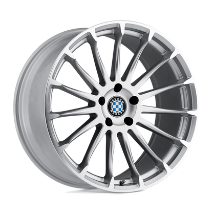 Beyern AVIATIC 18X9.5 45 5X120/5X4.72 SILVER W/ MIRROR CUT FACE