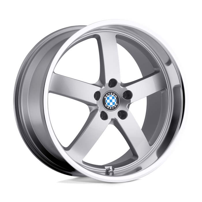 Beyern RAPP 17X8 15 5X120/5X4.72 SILVER W/ MIRROR CUT LIP