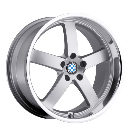 Beyern RAPP 20X8.5 20 5X120/5X4.72 SILVER W/ MIRROR CUT LIP