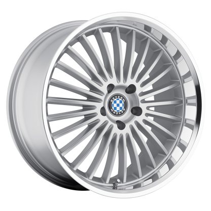 Beyern MULTI 22X9.5 20 5X120/5X4.72 SILVER W/ MIRROR CUT LIP