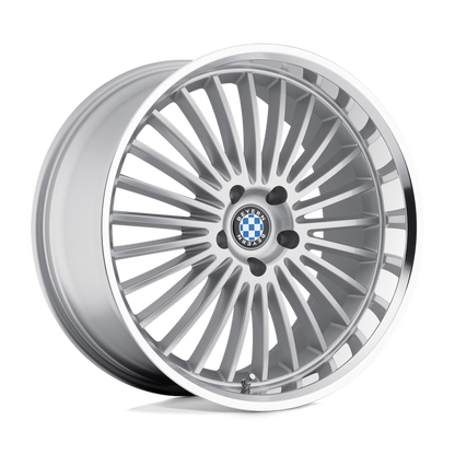 Beyern MULTI 19X9.5 25 5X120/5X4.72 SILVER W/ MIRROR CUT LIP