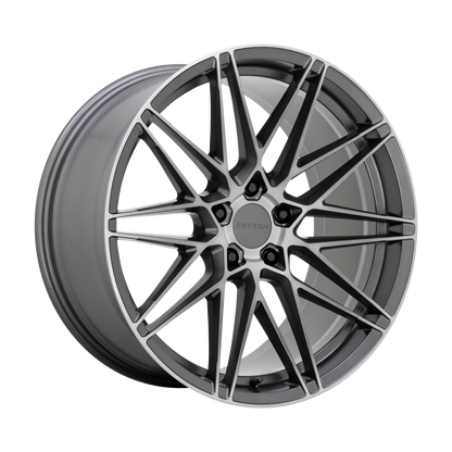 Beyern DAMON 20X9 35 5X120/5X4.72 MATTE GUNMETAL WITH BRUSHED FACE