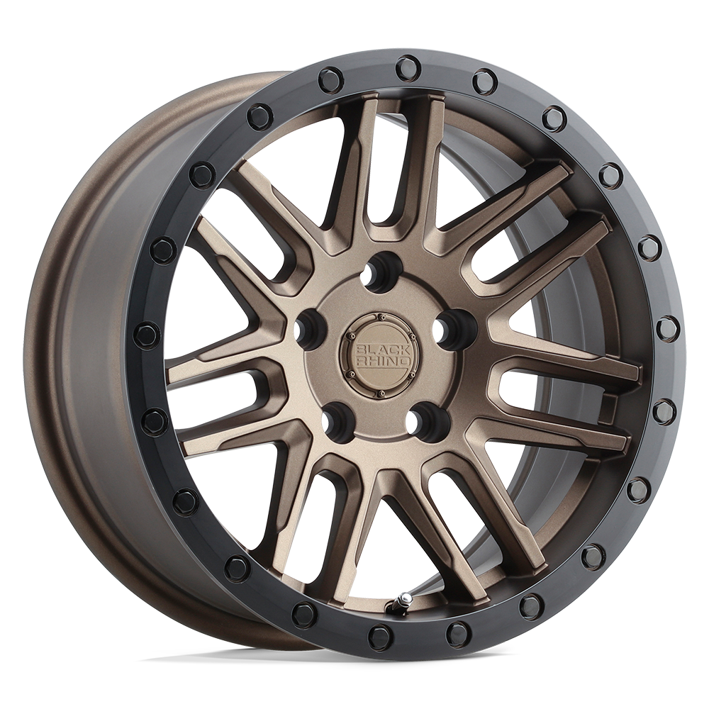 Black Rhino ARCHES 19X8 20 5X120/5X4.72 BRONZE W/ BLACK RING