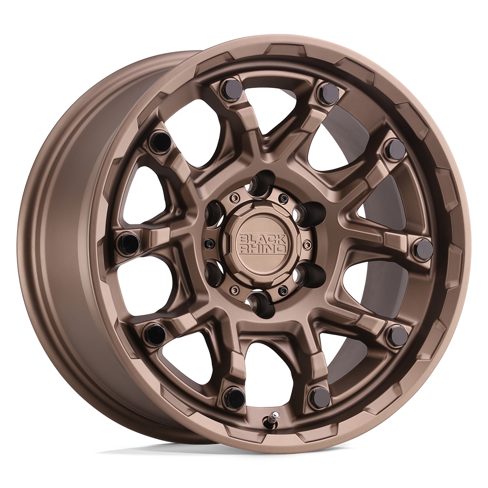 Black Rhino ARK 20X9 -18 5X127/5X5.0 BRONZE W/ GLOSS BLACK BOLTS