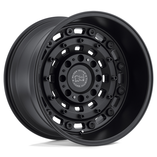 Black Rhino ARSENAL 20X12 -44 5X127/5X139.7 TEXTURED MATTE BLACK