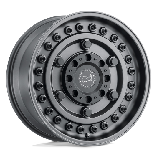 Black Rhino ARMORY 20X9.5 -18 0X0 GUN BLACK