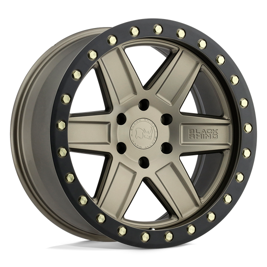 Black Rhino ATTICA 17X9 12 6X135/6X5.3 MATTE BRONZE W/ BLACK RING