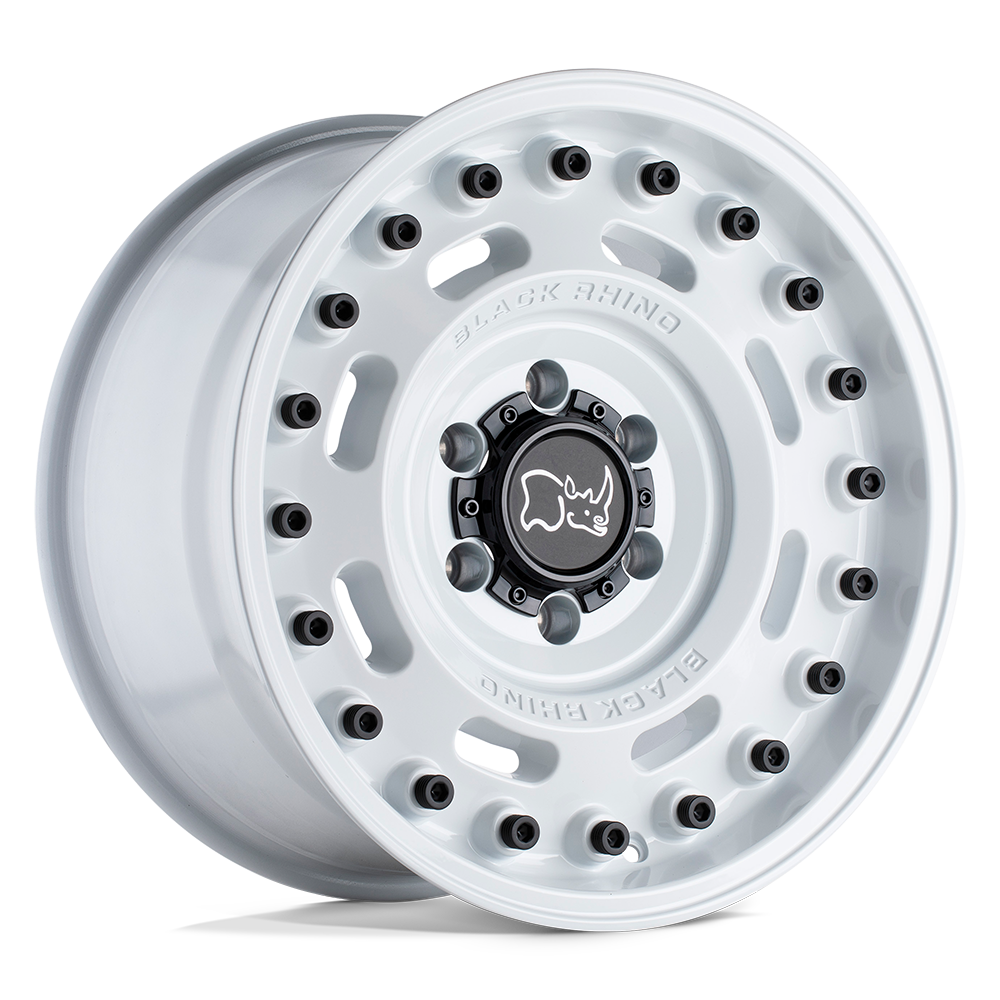Black Rhino AXLE 17X9.5 6 6X139.7/6X5.5 GLOSS WHITE