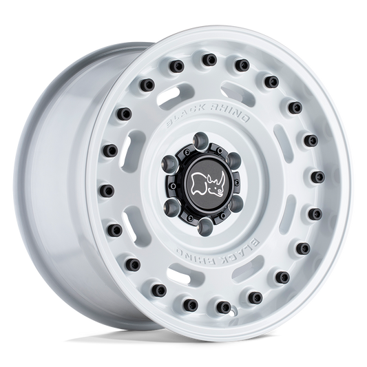 Black Rhino AXLE 17X9.5 6 6X139.7/6X5.5 GLOSS WHITE