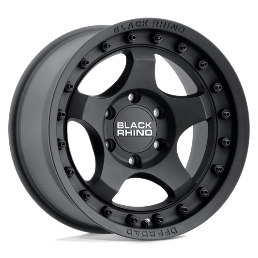 Black Rhino BANTAM 16X8 -10 6X139.7/6X5.5 TEXTURED BLACK