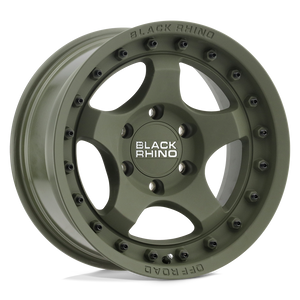 Black Rhino BANTAM 16X8 -10 5X127/5X5.0 OLIVE DRAB GREEN