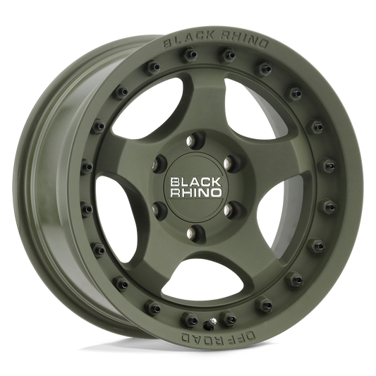 Black Rhino BANTAM 16X8 -10 6X139.7/6X5.5 OLIVE DRAB GREEN
