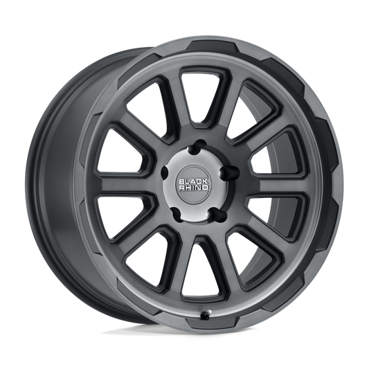 Black Rhino CHASE 18X8.5 0 6X139.7/6X5.5 BRUSHED GUNMETAL