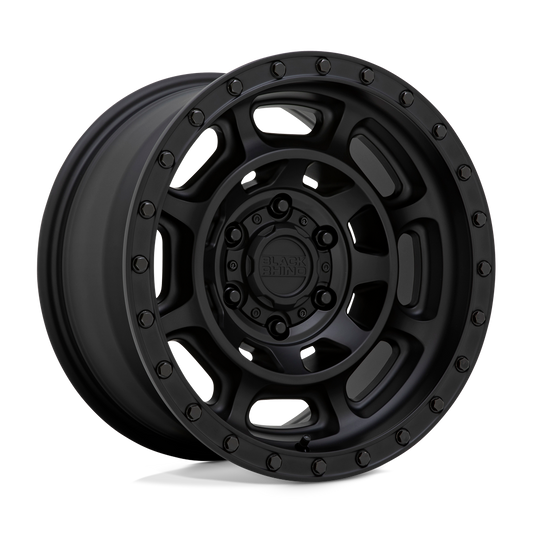 Black Rhino CONVOY 17X8.5 -10 6X139.7/6X5.5 MATTE BLACK