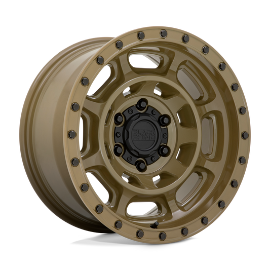 Black Rhino CONVOY 17X8.5 -10 6X139.7/6X5.5 GATOR GREEN