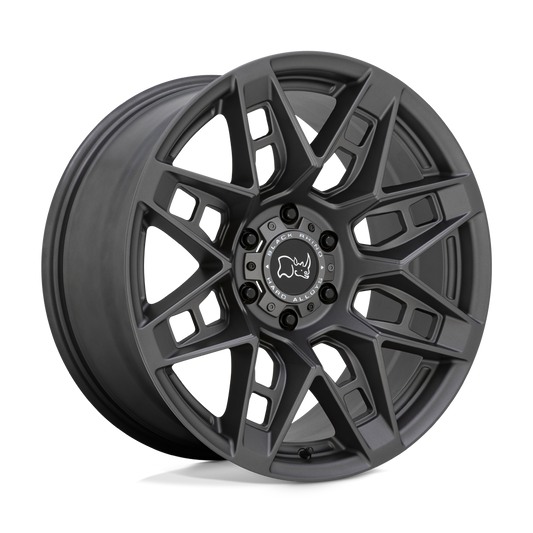 Black Rhino CAPROCK 20X9.5 12 6X135/6X5.3 MATTE GUNMETAL