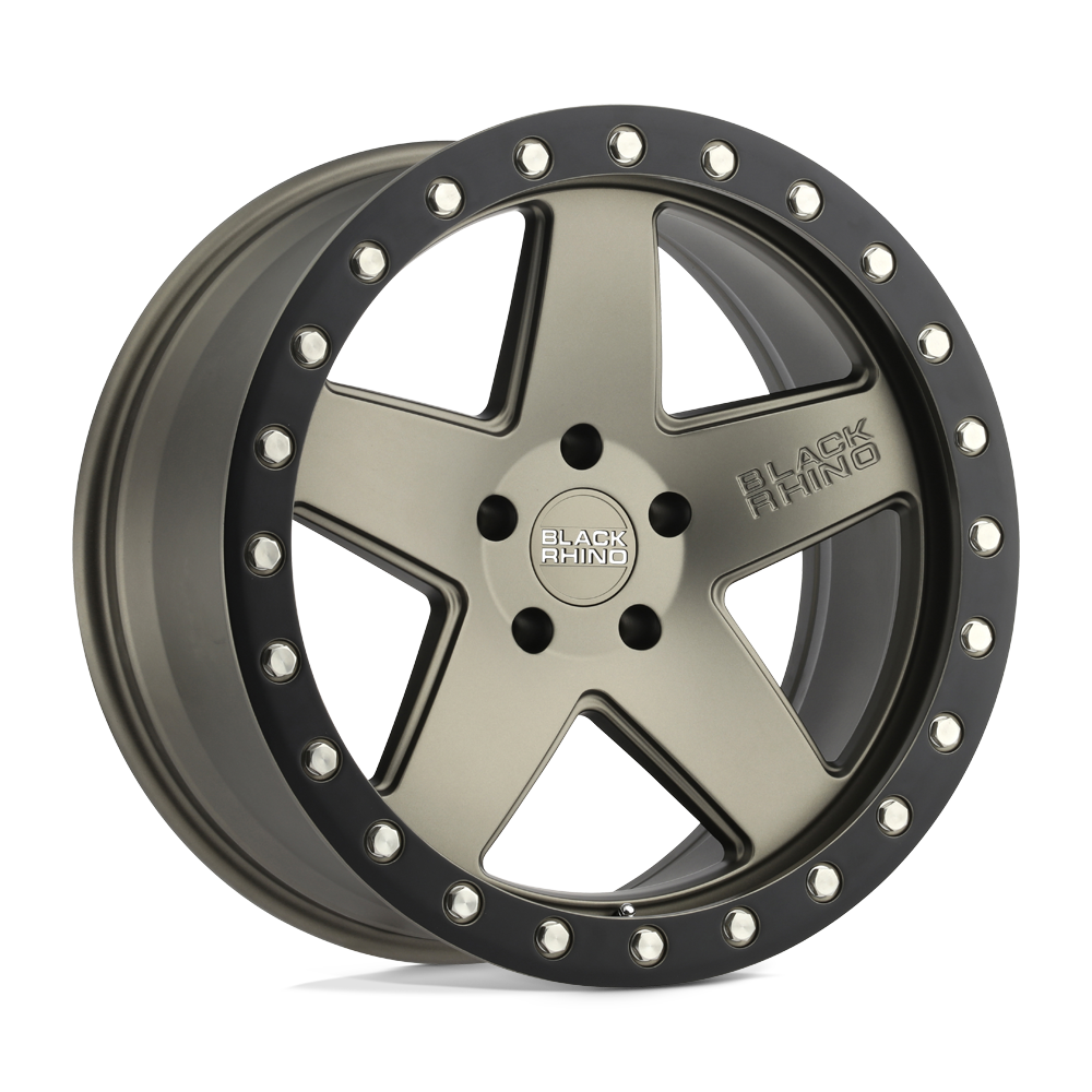 Black Rhino CRAWLER 17X9.5 0 5X139.7/5X5.5 MATTE BRONZE W/ BLACK RING