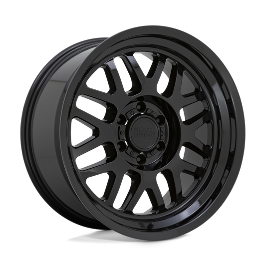 Black Rhino DELTA 18X9.5 -18 8X165.1/8X6.5 GLOSS BLACK