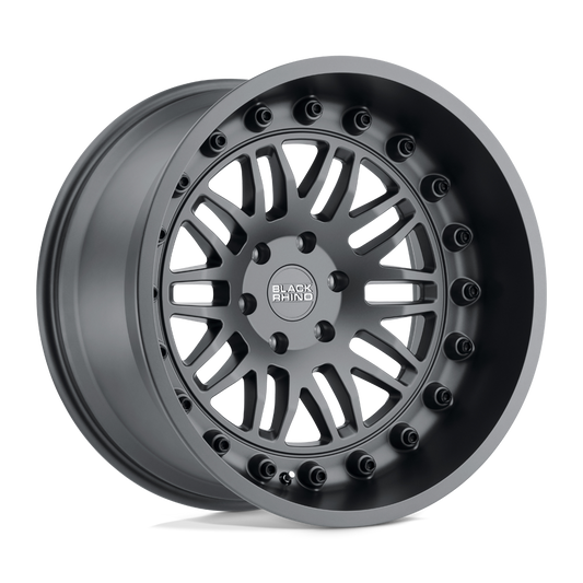 Black Rhino FURY 20X9.5 12 6X139.7/6X5.5 MATTE GUNMETAL