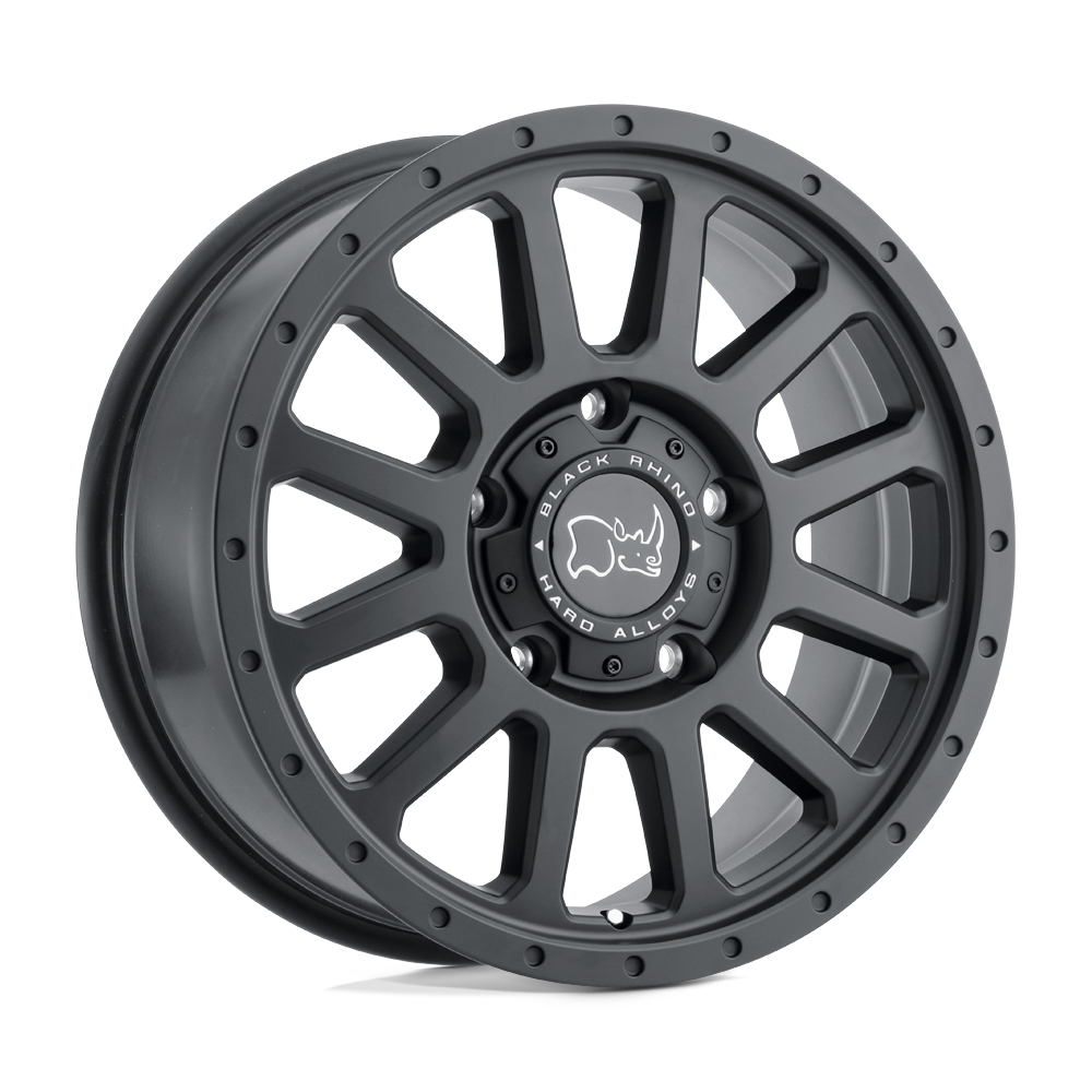 Black Rhino HAVASU 17X7.5 35 6X139.7/6X5.5 MATTE BLACK