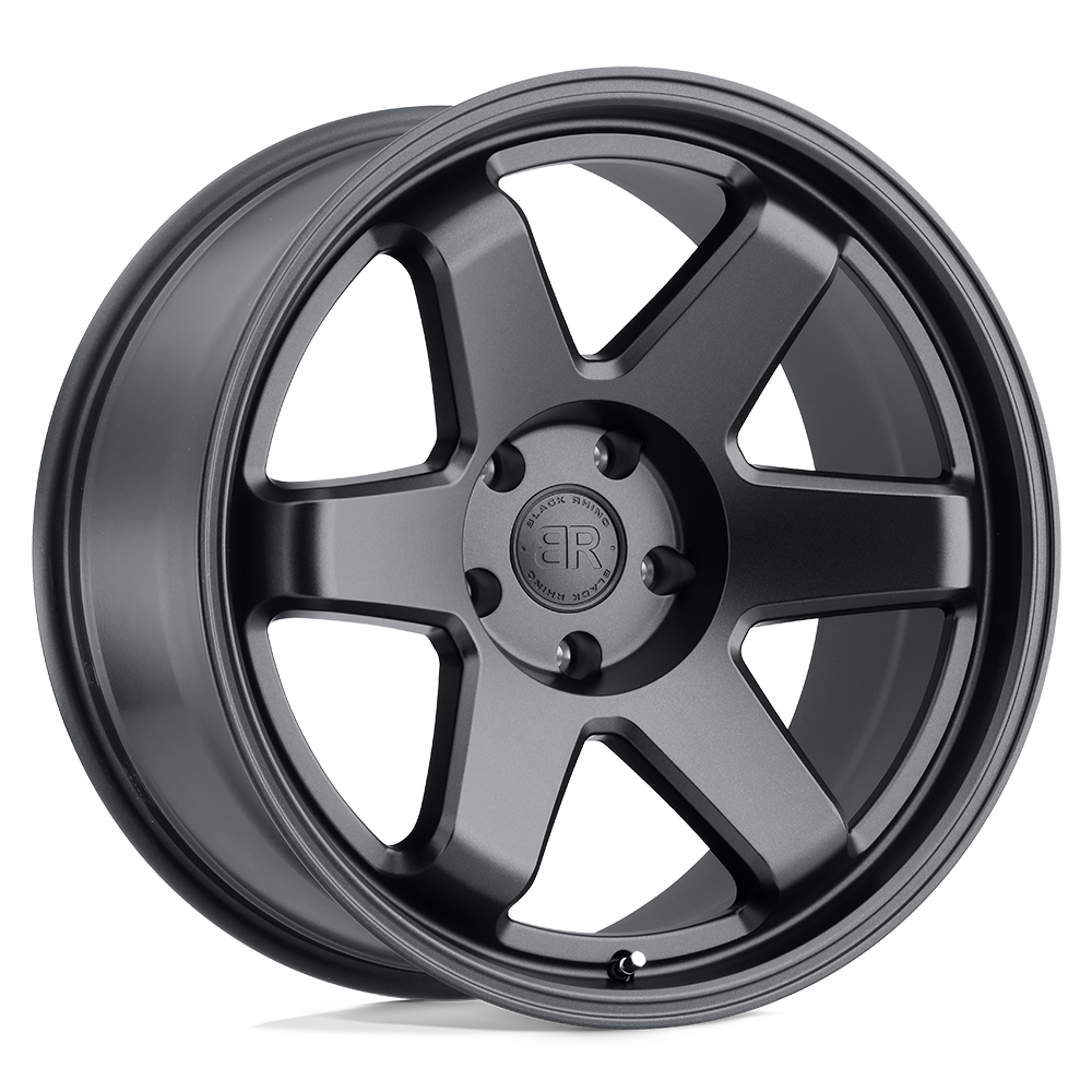 Black Rhino ROKU 20X9.5 -18 6X139.7/6X5.5 GUN BLACK