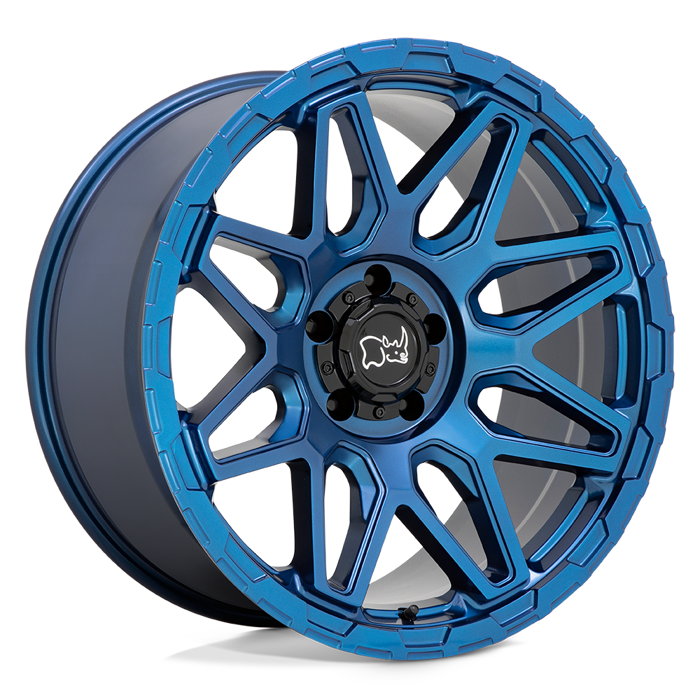 Black Rhino SHOCKWAVE 20X9.5 12 6X135/6X5.3 GLOSS MIDNIGHT BLUE