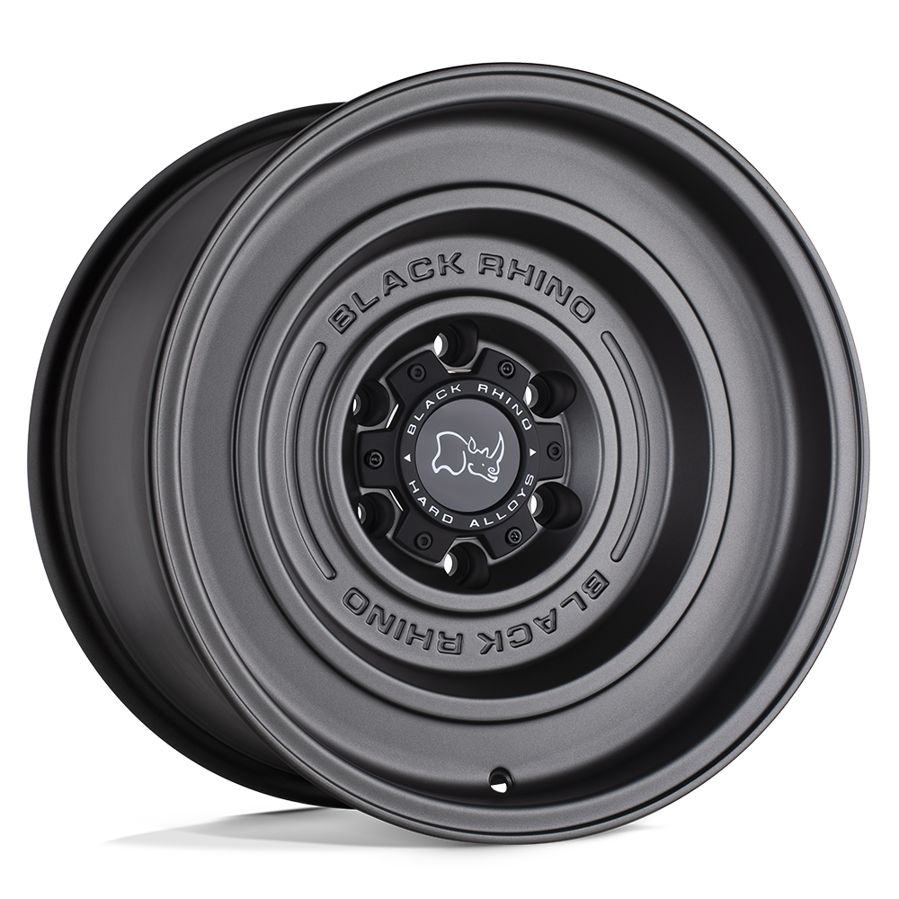Black Rhino SOLID 17X9.5 -12 6X139.7/6X5.5 MATTE GUN BLACK