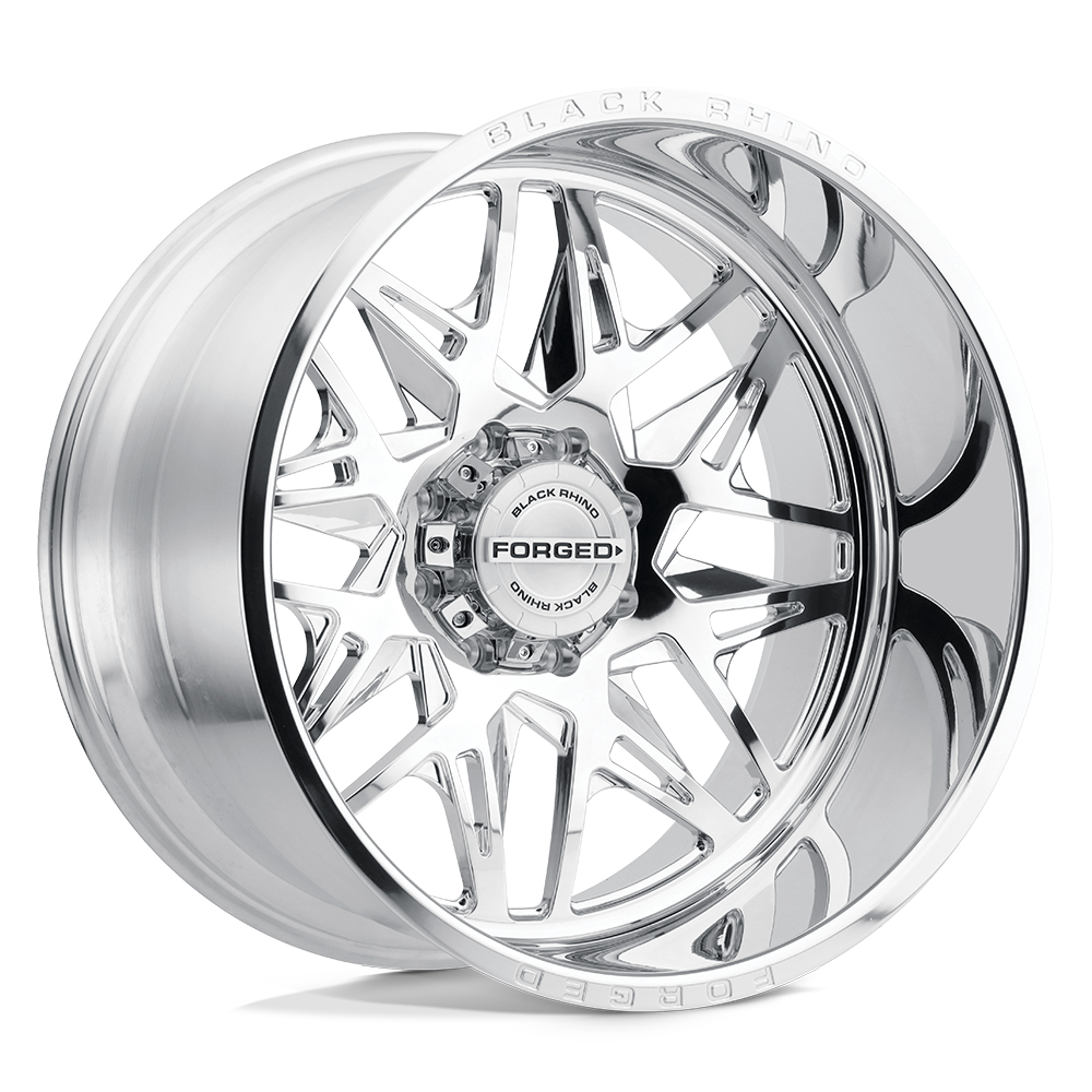 Black Rhino TWISTER 24X14 -76 6X139.7 POLISHED DIRECTIONAL