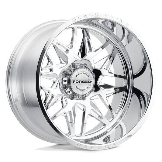 Black Rhino TWISTER 24X14 -76 6X139.7/6X5.5 POLISHED DIRECTIONAL