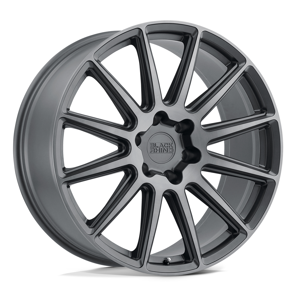 Black Rhino WAZA 22X10 30 6X135/6X5.3 BRUSHED GUNMETAL