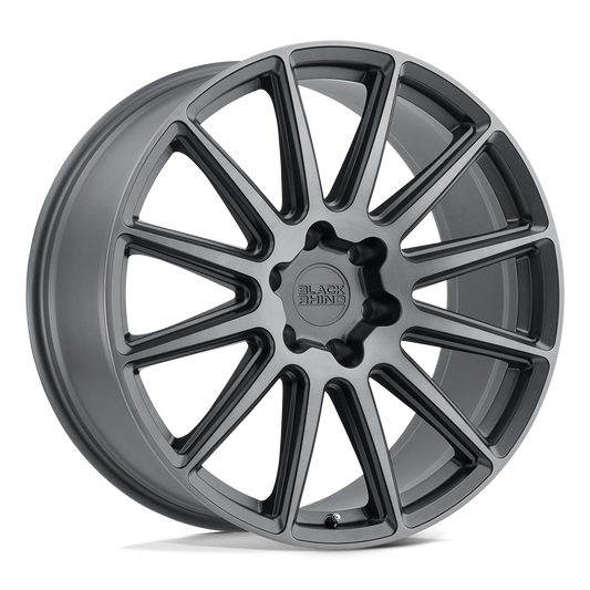 Black Rhino WAZA 22X10 30 6X135/6X5.3 BRUSHED GUNMETAL