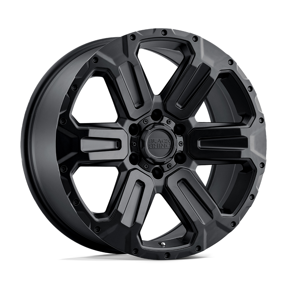 Black Rhino WANAKA 17X8.5 35 6X132/6X132 MATTE BLACK