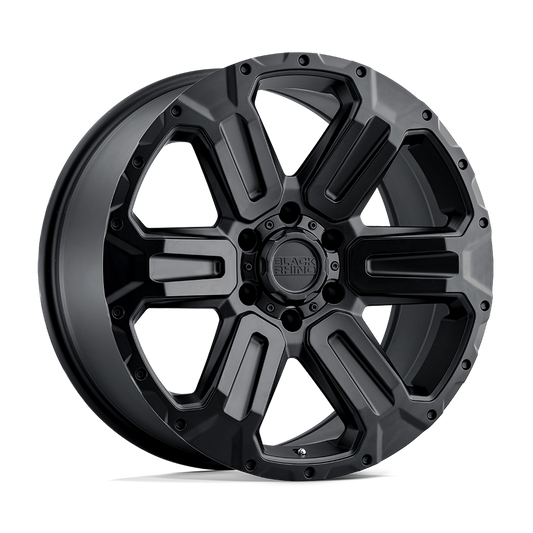 Black Rhino WANAKA 20X9 35 6X114.3/6X4.5 MATTE BLACK