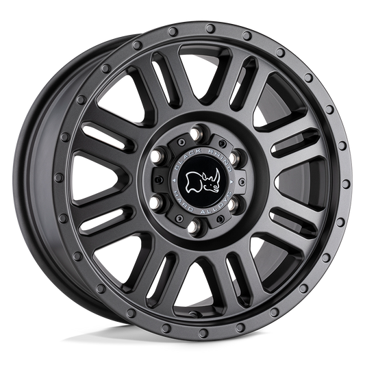 Black Rhino YELLOWSTONE 16X8 38 6X130/6X130 MATTE GUNMETAL
