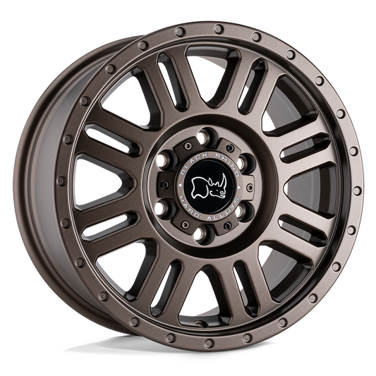 Black Rhino YELLOWSTONE 16X8 38 6X130/6X130 MATTE BRONZE