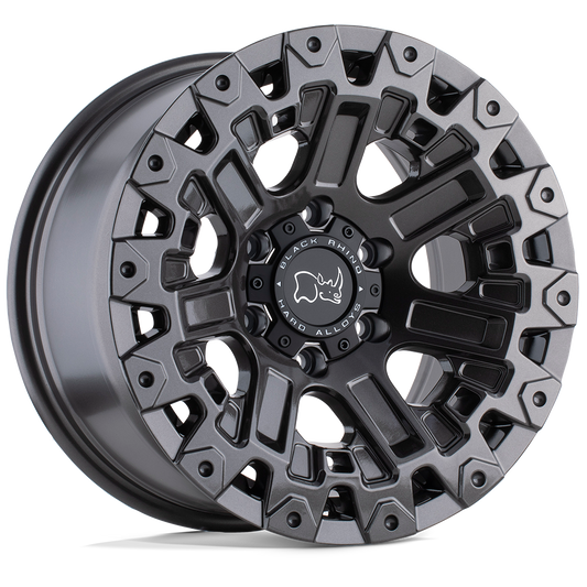 Black Rhino OZARK 17X9.5 -18 6X139.7/6X5.5 GLOSS GUNMETAL
