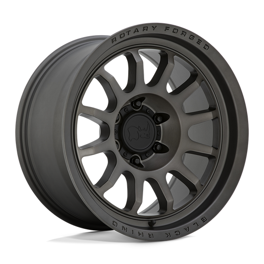 Black Rhino RAPID 17X9.5 -18 6X139.7/6X5.5 MATTE BRUSHED GUNMETAL