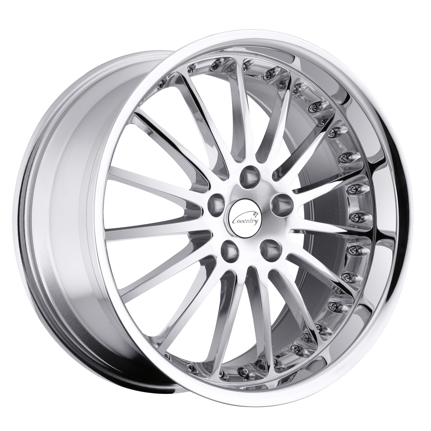 Coventry WHITLEY 18X8.5 42 5X108/5X4.25 CHROME
