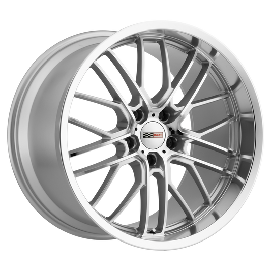 Cray EAGLE 20X10.5 69 5X120.65/5X4.75 SILVER W/ MIRROR CUT FACE & LIP