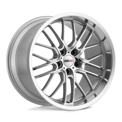 Cray EAGLE 19X10.5 69 5X120.65/5X4.75 SILVER W/ MIRROR CUT FACE & LIP