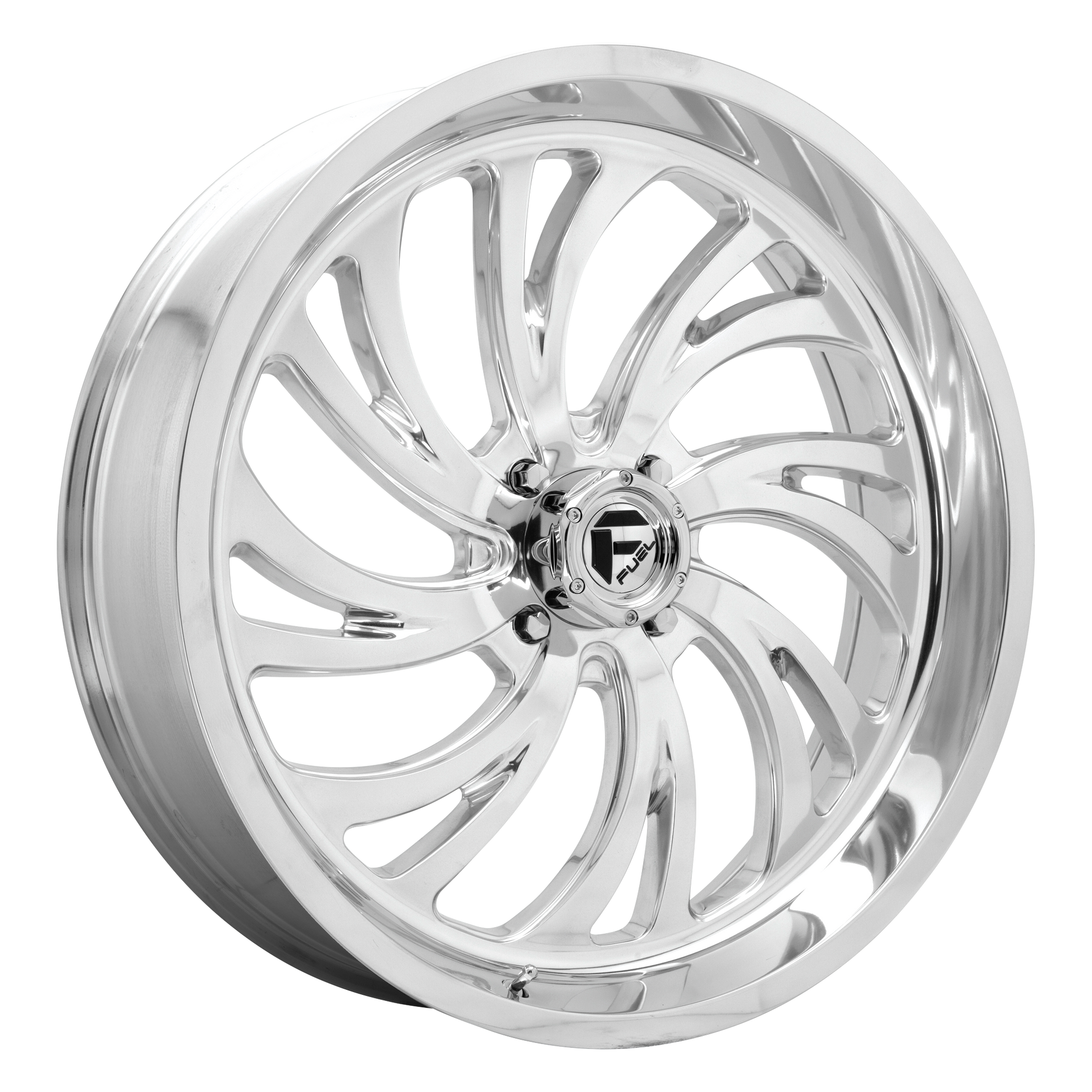 Fuel UTV D203 KOMPRESSOR 24x7 13 4x137/4x137 HIGH LUSTER POLISHED