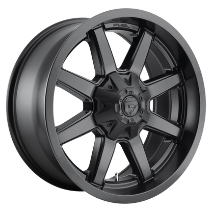 Fuel 1PC D436 MAVERICK 20X8.25 -202 10X225/10X225 SATIN BLACK