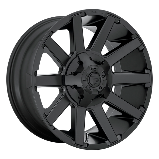 Fuel 1PC D437 CONTRA 20X9 19 6X135/6X139.7 SATIN BLACK