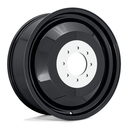 Fuel 1PC D500 DUALIE INNER 20X8.25 115 8X170/8X6.7 GLOSS BLACK